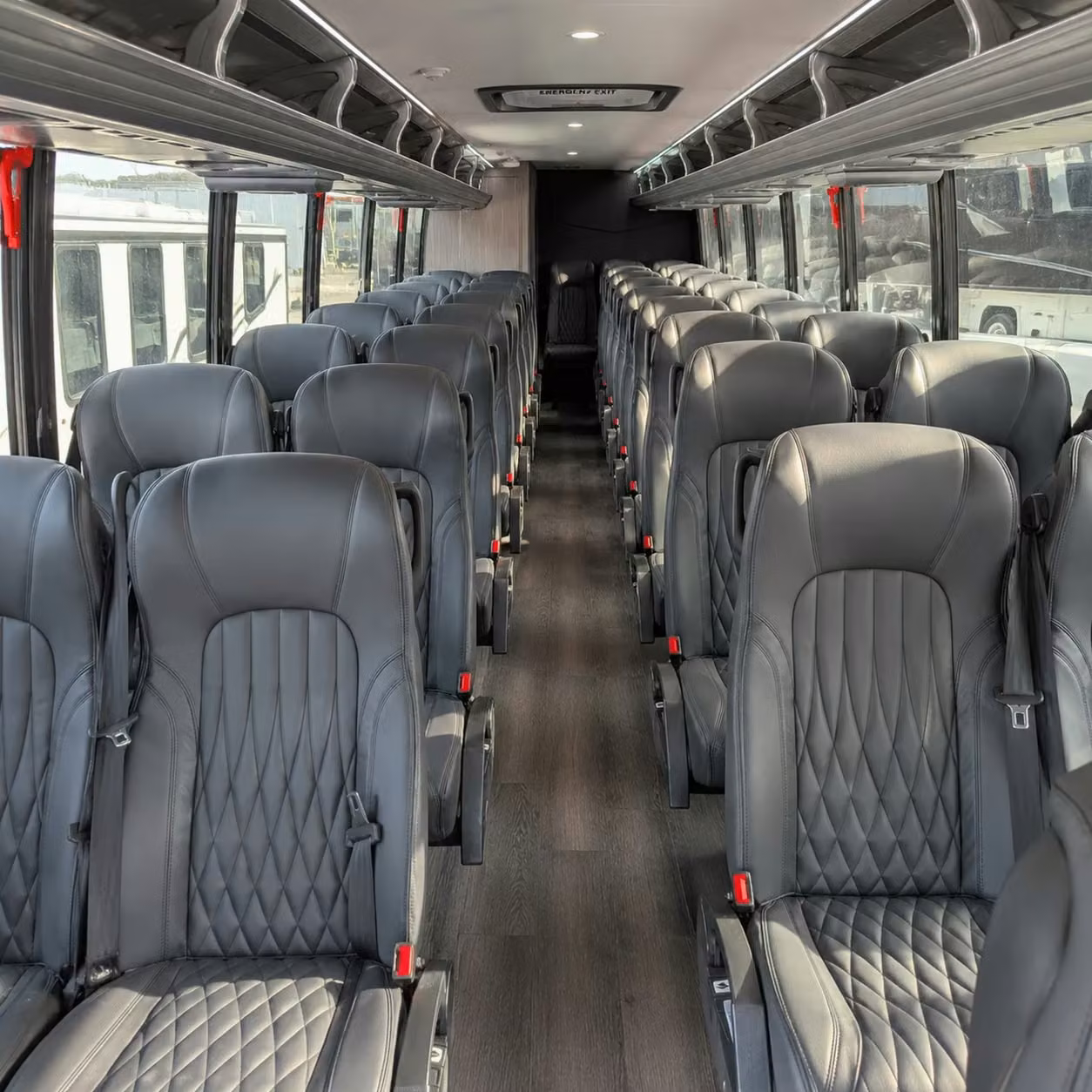 30 passenger minibus interior
