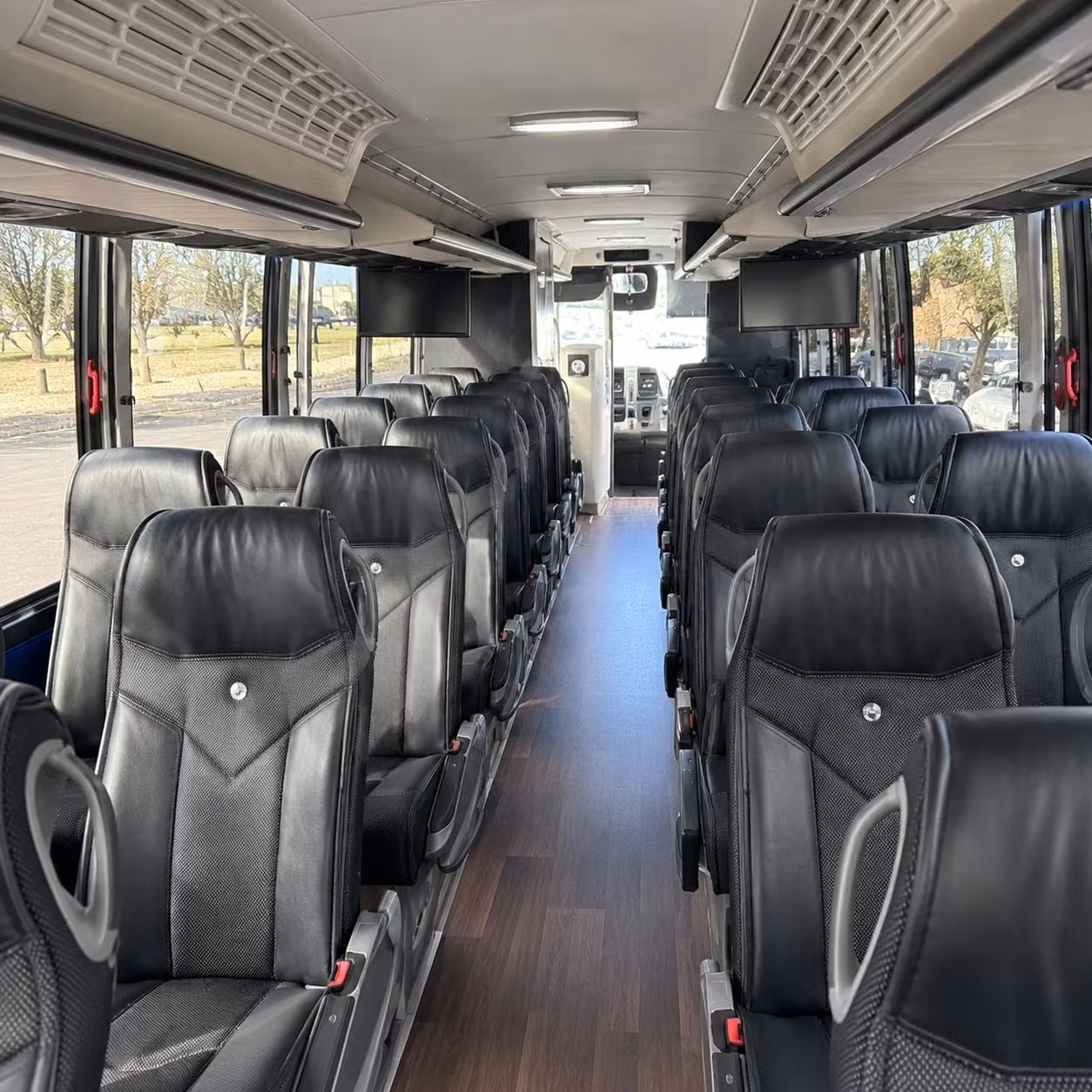 gilbert charter bus interior