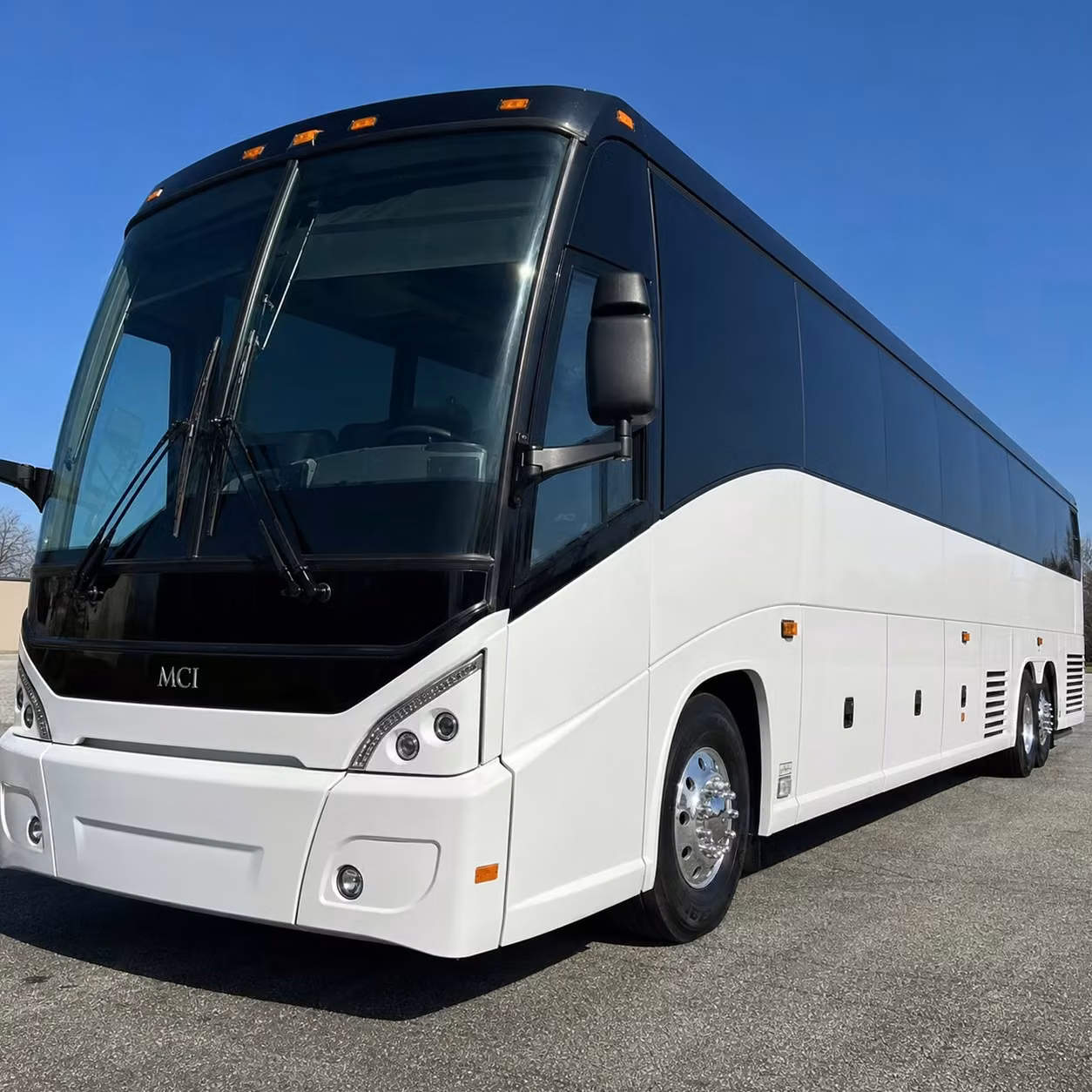 gilbert charter bus rental exterior