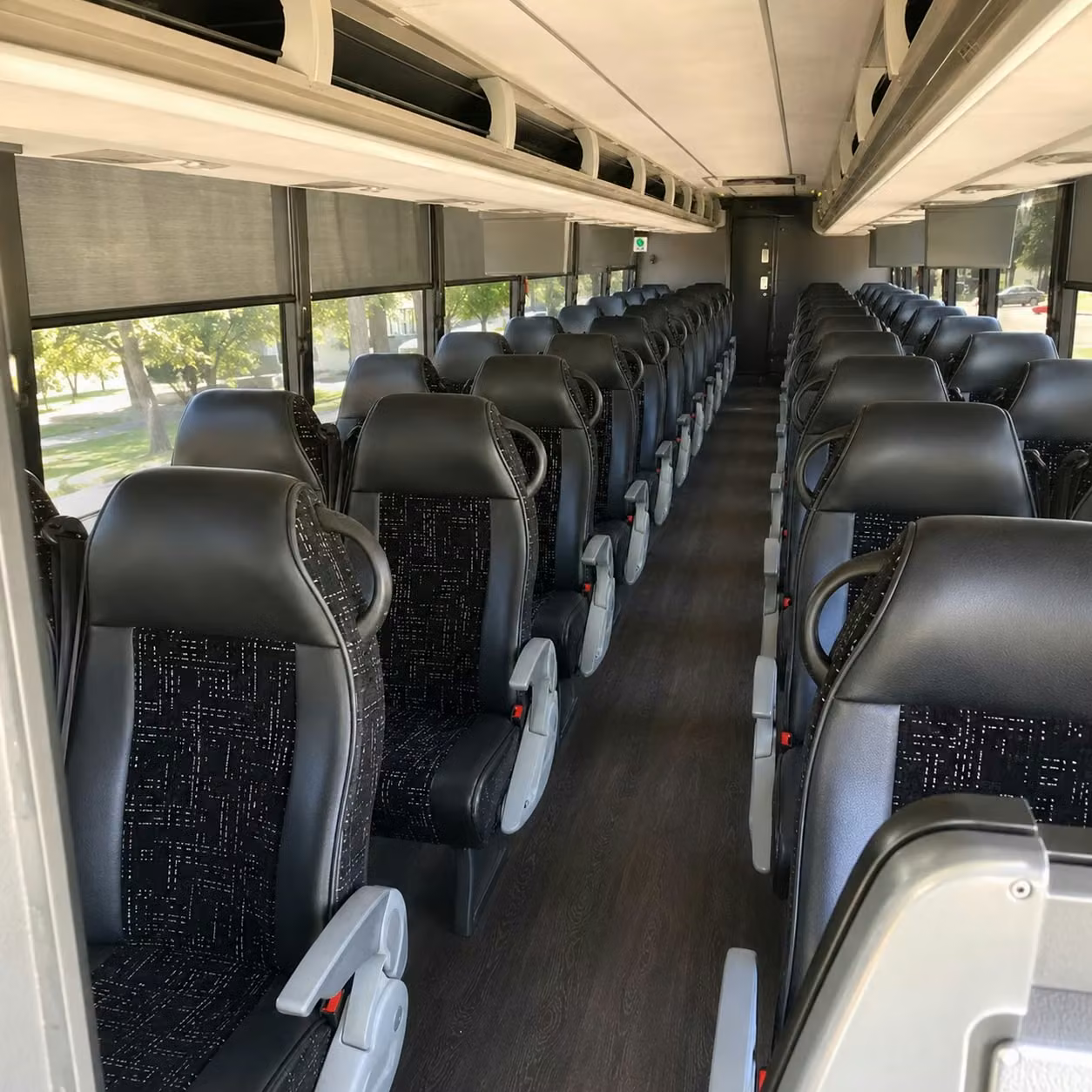 gilbert charter bus rental inside