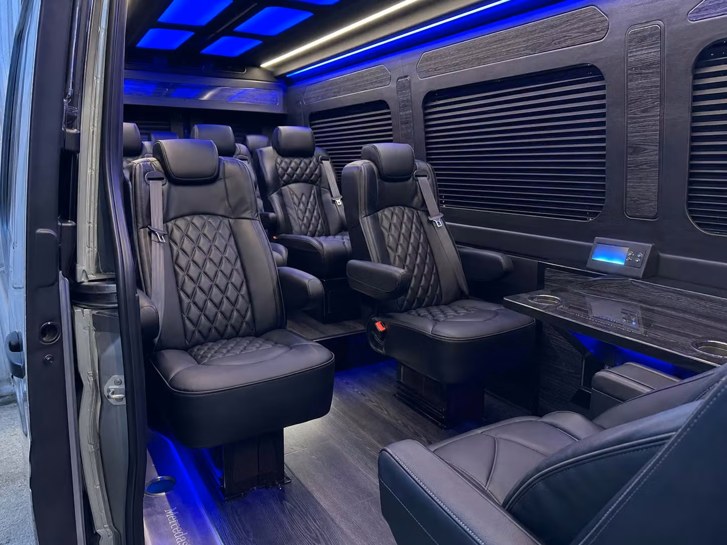 sprinter van transportation for groups and events across gilbert