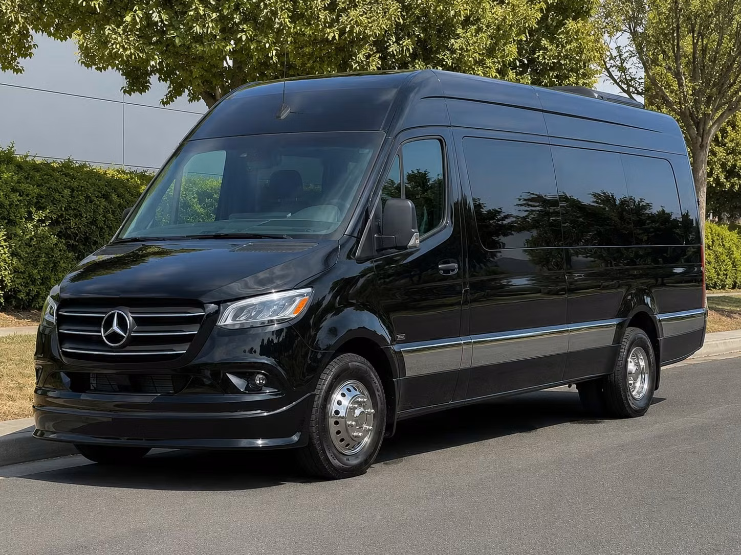 sprinter van with driver